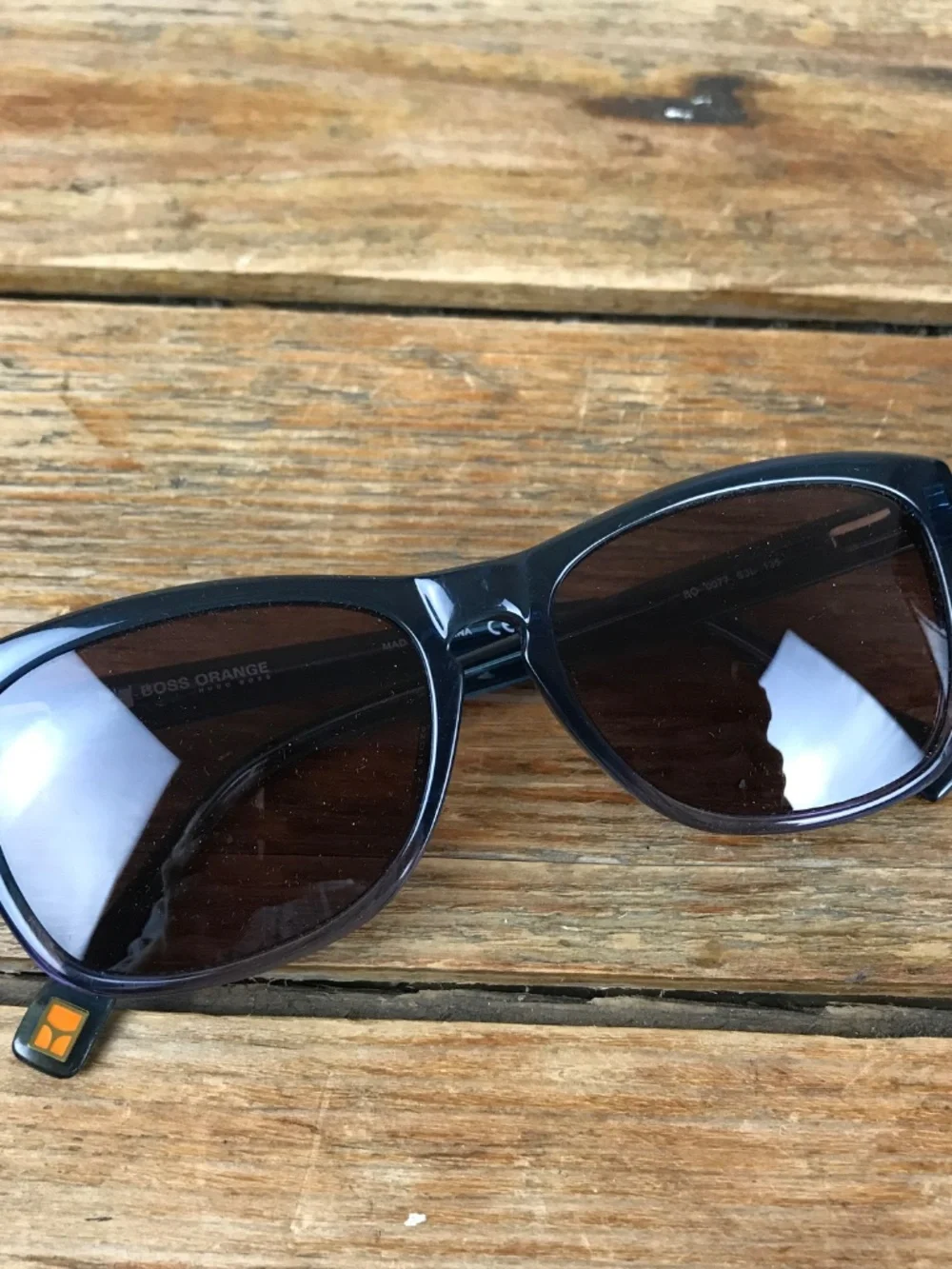 Hugo Boss Orange BO 0077 S3L Blue Sunglasses 135mm 5